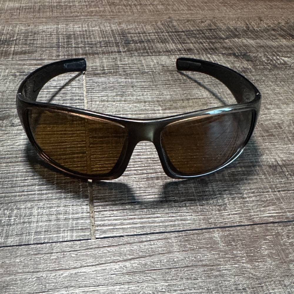SUNCLOUD Black Sunglasses with Brown Lenses